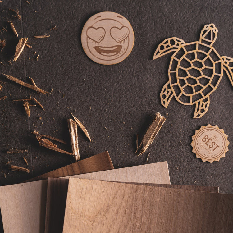 Holzsticker